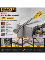 Egonex Dmax Dmx-4492 ( 14mm ) ( Geniş ) ( Keski ) Sds Hilti Ucu ( 250x40mm )*80