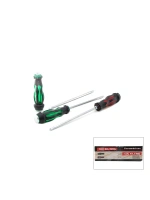 Egonex ELTAŞ LRD-145 DARBELİ ( RENKLİ & SİLİKON SAPLI )( 2İN1=ÇİFT TARAFLI UÇ ) TORNAVİDA ( MIKNATIS UÇ & YILDIZ - DÜZ )*12X10