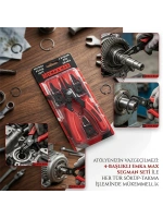 Egonex Emka Max-5572 ( 4ın1 ) Segman Pense Seti ( İç Ve Dış Kelepçe ) ( Değiştirilebilir Başlık )*200