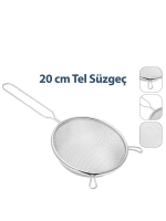 Egonex Enfa Enf-1294 ( 20cm ) Tel Süzgeç Metal Saplı Kulaklı*200