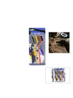 Egonex Enfa Enf-812b ( 3pcs ) Mini Tel Fırça Seti ( Renkli Saplı )*10x30