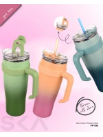 Egonex Essence 1 Litre Pipetli Termos Bardak Çift Duvarlı