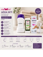 Egonex Essweet Ağda Seti ( Isıtıcı & Roll-on 100ml & Ağda Bezi 2mt )*16