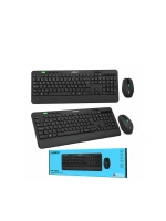 Egonex Everest Km-2620 ( Kablosuz ) Klavye & Mouse Seti ( Siyah ) ( Usb & Sessiz & Switch ) ( Q Klavye )*20