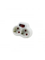 Egonex Fetih Elektrik Kod-117-02-p ( 2li ) ( Anahtarlı ) ( Papatya Yonca ) Golyat*12x10