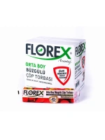 Egonex Florex-402 Avantaj ( Çilek Kokulu ) ( Büzgülü ) ( Orta ) ( 10pcs ) 55x60cm Çöp Torbası*25=k