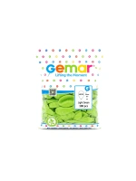 Egonex Gemar Gm-90-11 ( İç Mekan & Fıstık Yeşil ) Balon ( 10 & 26cm & 100pcs )*1x100