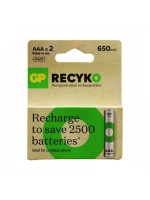 Egonex Gp Recyko 650mah Aaa Şarjlı İnce Pil 63e041  2li Kart*100