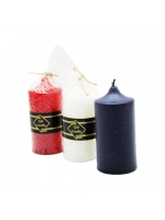Egonex Gül Candle ( 5x10 & Orta ) ( Renkli ) Takoz Mum*40=k