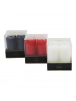 Egonex Gül Candle Gl-212 ( 4pcs ) ( Renkli ) Takoz Mum*36=k