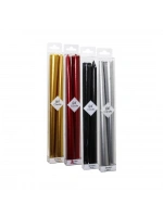 Egonex Gül Candle Gl-217 ( 2pcs ) Yaldız Şamdan Mum*1x70
