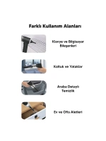Egonex Hasuba Hs-22 ( 3in1 ) ( Çekme & Üfleme ) ( Oto-araç & Ev ) El Tipi Süpürge ( Usb Şarjlı ) ( Mini & Taşınabilir )i*80
