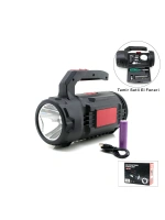 Egonex Hasuba Hs-310 ( 2in1 ) ( 19pcs = Tamir & Hırdavat Seti ) El Fener & Projektör ( Led + Cob )( Usb & Type-c & Pil Şarjlı ) *20