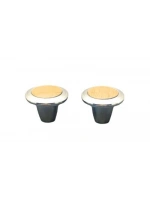 Egonex İbico-912 Metal No-8 Krom Mix Düğme Kulp*25x8