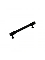 Egonex İbico-944 ( 12.8cm ) ( Yüzük Siyah & Kulp Siyah ) Boru Çekmece Kulp*10x5