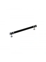 Egonex İbico-948 ( 12.8cm ) ( Yüzük Krom & Kulp Siyah ) Boru Çekmece Kulp*10x5
