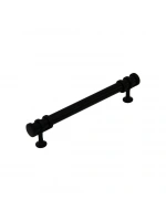Egonex İbico-952 ( 16cm ) ( Yüzük Siyah & Kulp Siyah ) Boru Çekmece Kulp*10x5