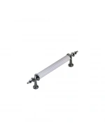 Egonex İbico-960 ( 9.6cm ) ( Zirve ) ( Krom & Krom ) Boru Kulp*10x5