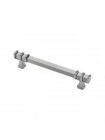 Egonex İbico-969 ( 12.8cm ) ( Yüzük Krom & Kulp Krom ) ( Kare ) Çekmece Kulp*10x5