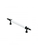 Egonex İbico-973 ( 9.6cm ) ( Beyaz & Siyah ) Boru Kulp*10x5