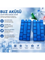 Egonex İbico ( Dolu ) Plastik Buz Aküsü*45=k