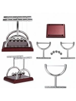 Egonex İbico İ12-258 Balance Balls ( Orta ) Newton &  Metal Denge Topları ( Masa Üstü )*72