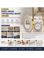 Egonex İbico İ13-140 ( Gold ) Derz Arası Yapışkanlı Bant ( 10mm X 50mt )*300