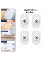 Egonex İbico İ13-141 ( Kartelalı ) ( 4pcs ) ( Tek Bilya Tekerlekli ) Mobilya Eşya Taşıma Aparatı ( 360° ) ( 8kg Taşıma Kapasite )*20x20