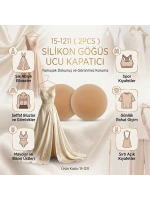 Egonex İbico İ15-080 ( 2pcs ) Silikon Göğüs Ucu Kapatıcı*100x12