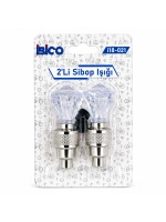 Egonex İbico İ18-021 ( 2pcs ) ( Elmas Kesim Prizma Model & Şeffaf ) Sibop Işık ( Pilli ) (bisiklet & Motor & Araç)(hareket Sensörlü)*50x10