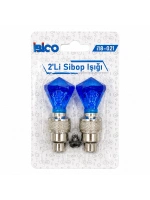 Egonex İbico İ18-021 ( 2pcs ) ( Elmas Kesim Prizma Model & Şeffaf ) Sibop Işık ( Pilli ) (bisiklet & Motor & Araç)(hareket Sensörlü)*50x10