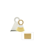 Egonex İBİCO İ21-126 ( 2PCS ) ( DAR ) FARAŞLI & TEMİZLİK EL FIRÇA SETİ ( AHŞAP SAPLI & PLASTİK ) ( 18CMX16.5CM )*48X3