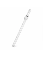 Egonex İbico İ22-138 ( Cam ) Pipet ( Yüz Figürlü ) ( 20cm ) ( Poşetli Ambalaj )*30x20