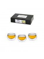 Egonex İbico İ22-146 ( 6pcs ) ( Düz Cam ) ( Çift Cidarlı ) Sosluk & Lokumluk ( 50 Ml )*30=k