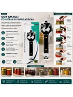 Egonex İbico İ22-432 ( Çok Amaçlı ) Konserve & Kapak Açacak*12x40
