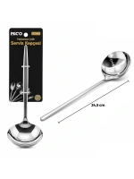 Egonex İbico İ22-448 ( 24.5cm ) ( Krom ) ( Metal ) ( Servis Kepçe )*12x10