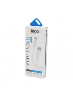 Egonex İbico İb-1001 ( Usb To=( Micro ) ( Kablo ) ( Hızlı ) Telefon Şarj & Data Kablosu=1mt ( 2.4a )*10x1
