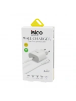 Egonex İbico İb-4200 ( Type-c To=( İphone ) (set) (ev Başlık+ Kablo=1mt) Telefon Şarj (hızlı) (20w) (9v-12v-3.0a & 20w-1.5a)*5x20