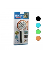 Egonex İbico K13-041 (orta Boy) (yuvarlak& Bombeli=10.7cm) Duş Başlık (kademeli)(krom Gövde& R.kenar)(vakumlu)(sap:13cm)*77