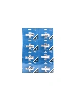 Egonex İBİCO K13-074 ( ÇİFT ÇIKIŞLI ) ( ÇAMAŞIR ) MUSLUK ( VAKUMLU AMBALAJ )*8X15