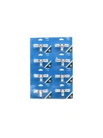 Egonex İBİCO K13-087 ( ÇİFTLİ = 2 BAŞLI ) TAHARAT MUSLUK ( AÇ-KAPA ) ( VAKUMLU AMBALAJ )*8X15