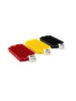 Egonex İbico K22-016 ( 38 Bölmeli ) Mini & Petek Plastik & Silikon Buzluk Renkli*24=k