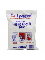 Egonex İpsan ( 30-m2 = 4x7.5mt ) ( Hışır ) Şeffaf Koruyucu Örtü*20