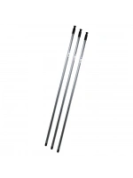 Egonex Kappro ( Düz Gri ) ( Metal ) Vileda Vilada Fırça Sapı ( 120cm )*25=k