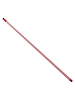 Egonex Kappro ( Kırmızı & Beyaz Çizgili ) ( Metal ) Vileda Vilada Fırça Sapı 120cm*25=k