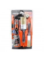 Egonex Kınetex Ktx-3329 ( 3pcs ) Boyacı & Nalbur Set ( 50mm Spatula & 2x Kestirme Fırça )*120
