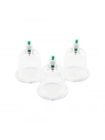 Egonex Krt-1015 ( No-5 ) Hacamat Kupa ( Mika Kristal Plastik )*10x110