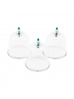 Egonex Krt-1016 ( No-6 ) Hacamat Kupa ( Mika Kristal Plastik )*10x85