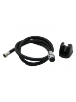 Egonex KRT-1030 ( SİYAH PLASTİK ) ( PERLATÖRLÜ ) ( TAHARETMATİK ) HORTUM ( 120CM ) ( TAHARATMATİK )*100