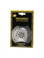 Egonex Krt-1080 Paslanmaz Seyyar Metal Lavabo Süzgeçi*50x14